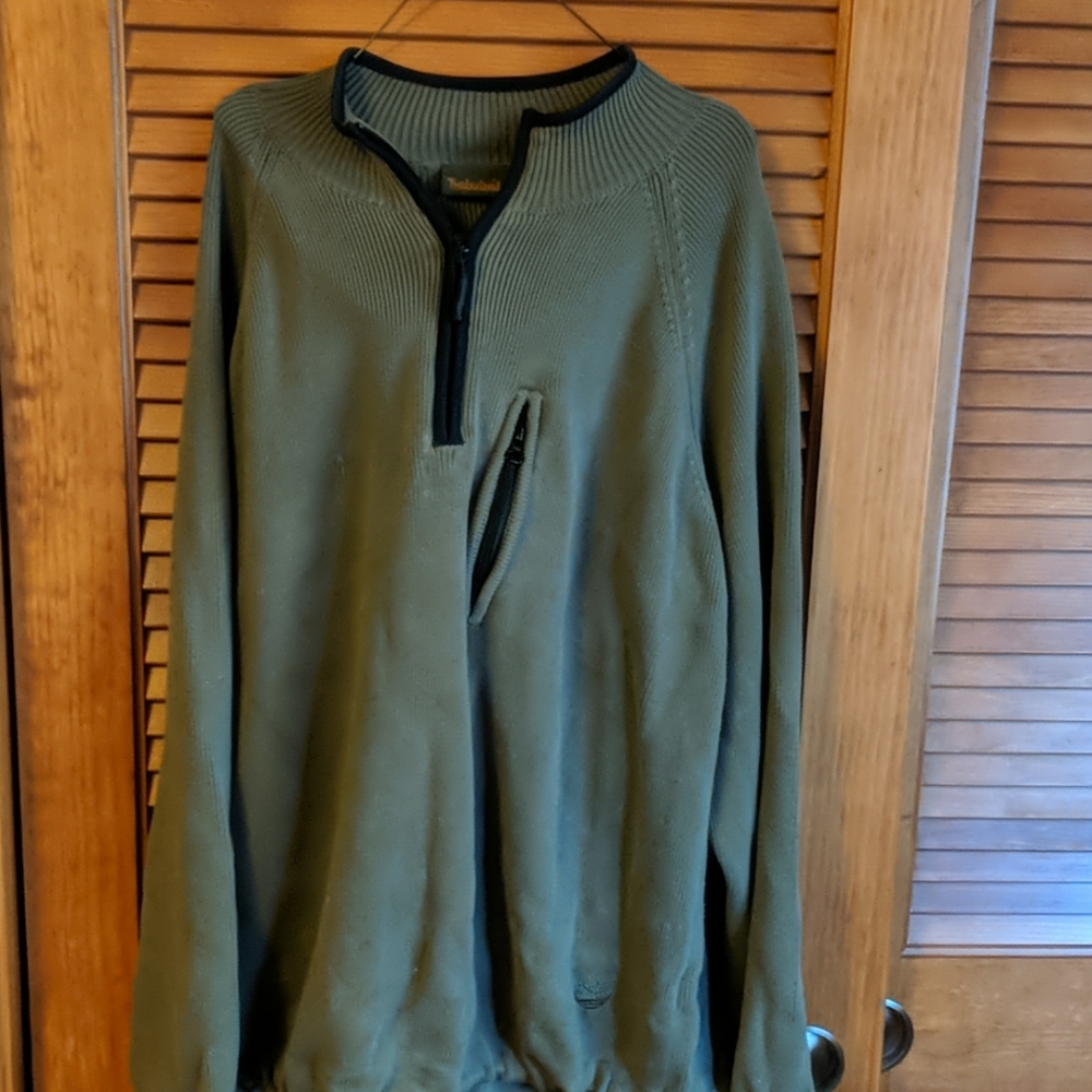 Timberland Half Zip Pullover Winter Sweater M